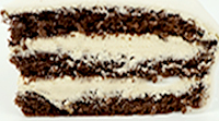 Chokladbottnar med karamellfyllning