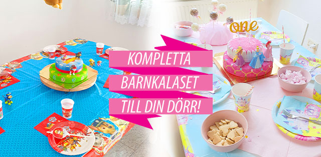 Partyset för barn