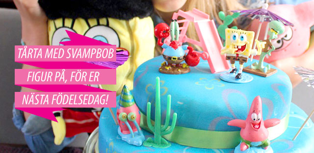 Tårta med Svampbob®