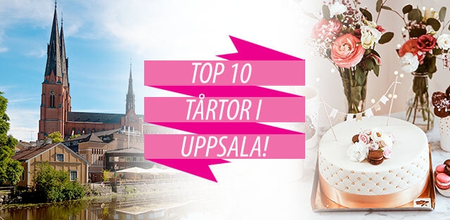 Beställ tårtor till Uppsala