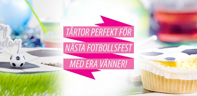 Fotbollstårtor