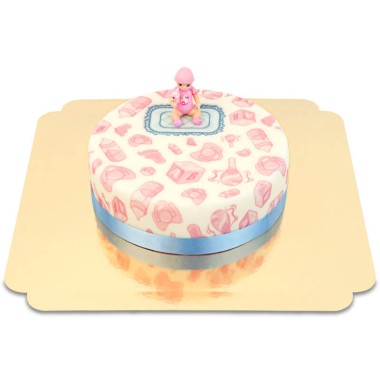 Baby Born®-figur på tårtan