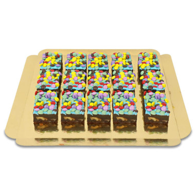 Brownies med chokladlinser (15 st)