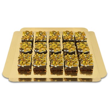 Brownies med pistagenötter (15 st) 