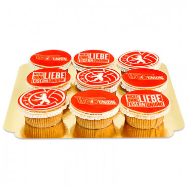 1. FC Union Berlin - Cupcakes med logotyp