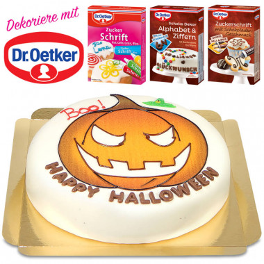 Dr. Oetker Halloweentårta