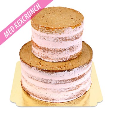 Naked Cake Jordgubb 2-vånings