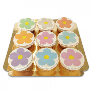 Flower Power Cupcakes