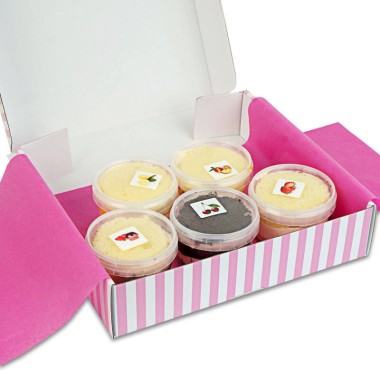 Tårtsmakprover "Fruktmix" (5-pack)