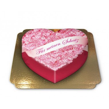 "Till min älskling"-tårta