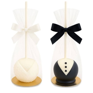Bröllops cake pops (10 stycken)