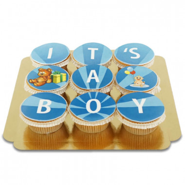 It's a boy Cupcakes