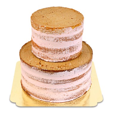 Naked Cake Jordgubb 2-vånings