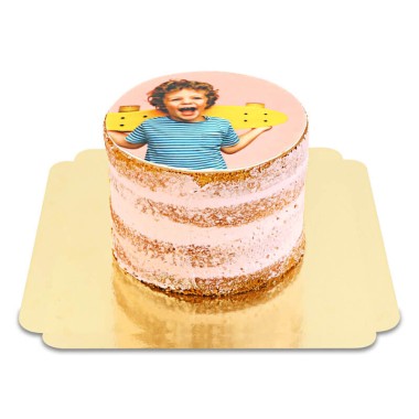 Foto-Naked-Cake Jordgubb