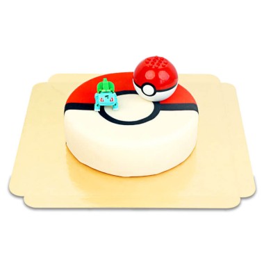 Spelbolltårta med Pokémon®-figur
