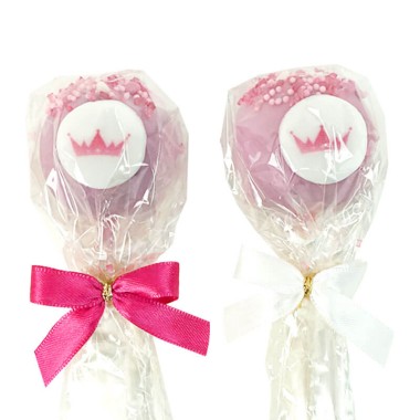 Rosa Prinsess Cake-Pops (12 st)