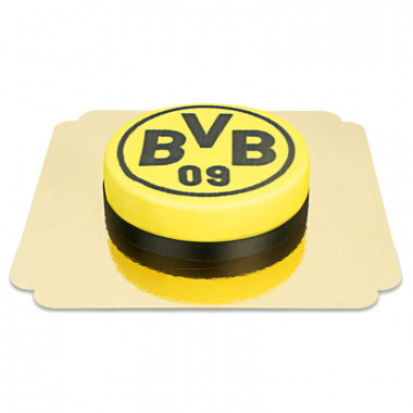 BVB - rund motivtårta 
