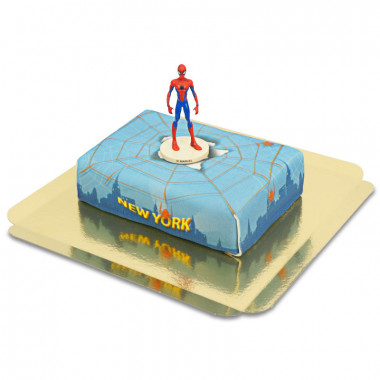 Spiderman på New York-tårta