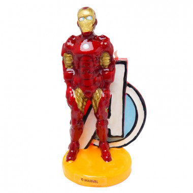 Iron-Man-Tårtljus