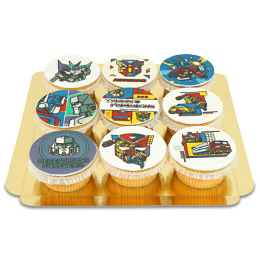 Transformers Geopop Cupcakes (9 st)
