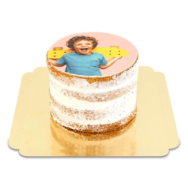 Foto-naked cake vanilj