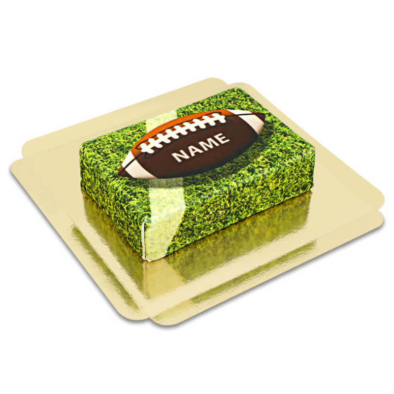 American Football-tårta, rektangulär