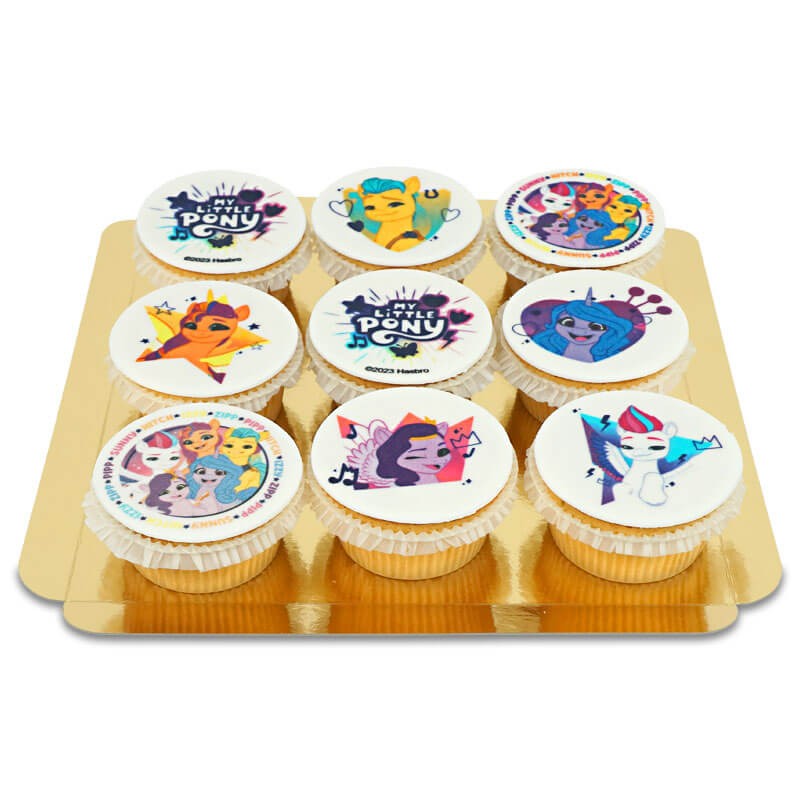 My little Pony- cupcakes med bild 