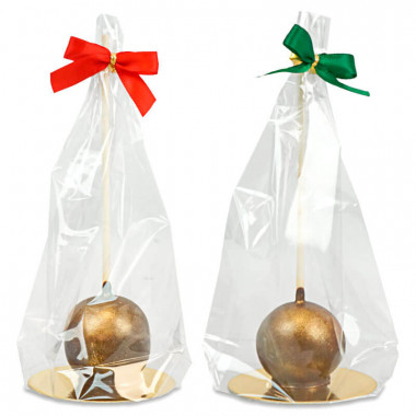 Deluxe Cake-Pops Guld (10 st) - Jul edition