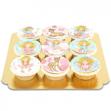 GIFBERA Varie guarnizioni per Cupcake con Un Set di Tazze di Muffin Floreali da 144 Pezzi 