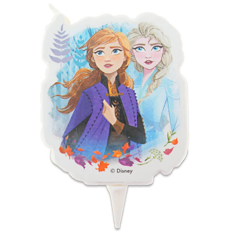 Kraina lodu - Anna & Elsa, świeczka na tort 