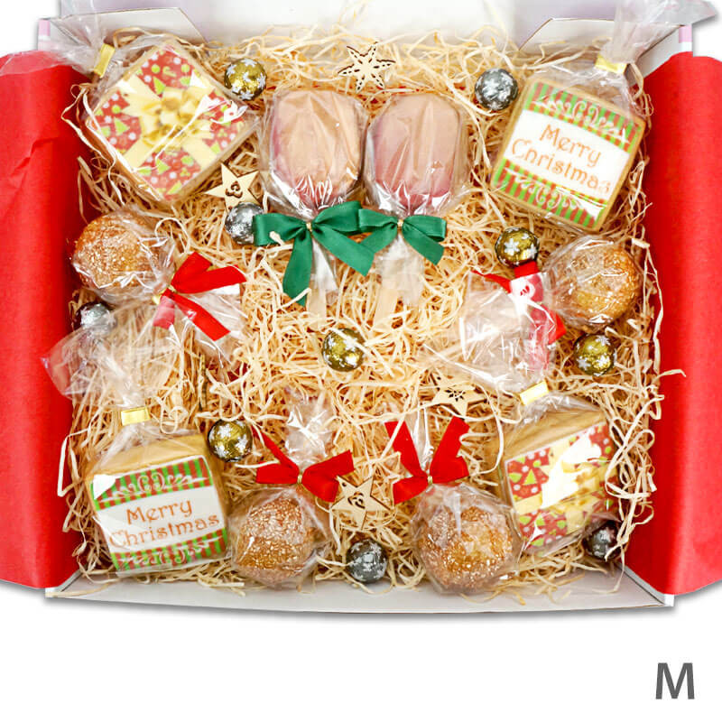 Presentbox med jultema M