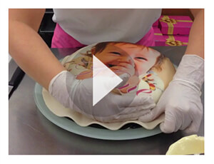 Täck runda tårtor i marsipan - en videoguide