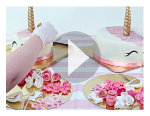 Tips på hur du dekorerar din unicorn tårta!